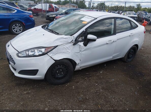 3FADP4AJ8HM109588 2017 FORD FIESTA White Առջևի ձախ երեք քառորդ տեսարան