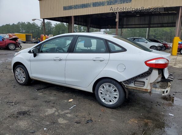 3FADP4AJ9KM154157 2019 FORD FIESTA Белый Задняя левая четверть