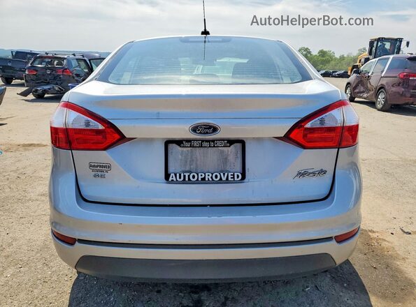 3FADP4BJ0HM115741 2017 FORD FIESTA Silver Rear view