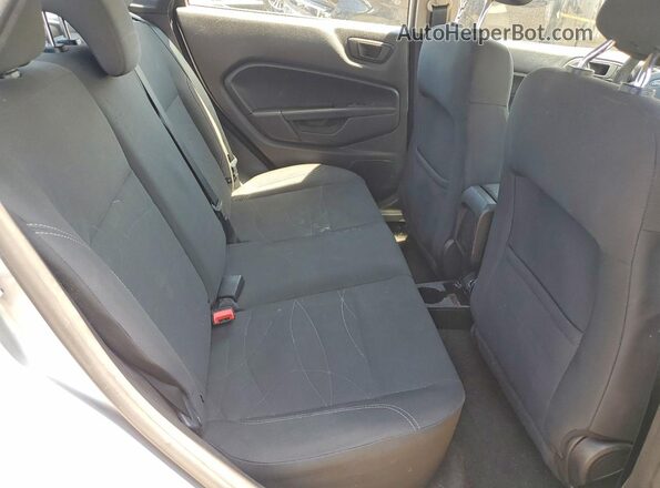 3FADP4BJ0HM115741 2017 FORD FIESTA Silver Rear seats view