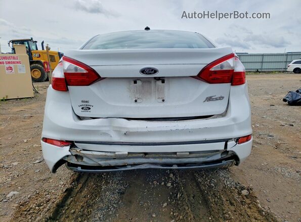 3FADP4BJ0JM116491 2018 FORD FIESTA White Rear view