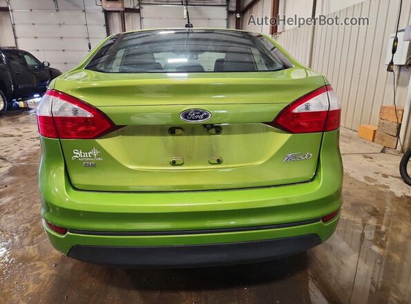 3FADP4BJ0KM111325 2019 FORD FIESTA Green უკანა ხედი