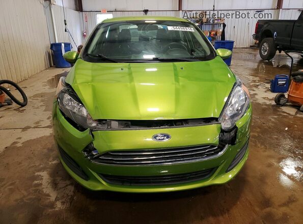 3FADP4BJ0KM111325 2019 FORD FIESTA Green წინა ხედი