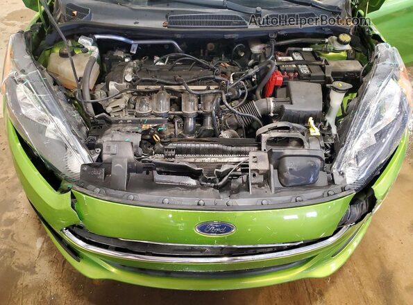 3FADP4BJ0KM111325 2019 FORD FIESTA Green უკანა სალონის ხედი