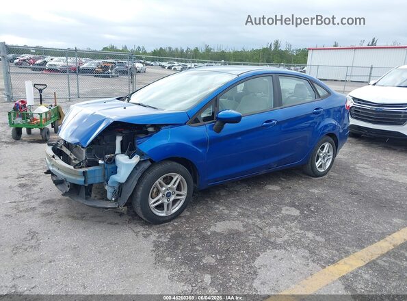 3FADP4BJ0KM128934 2019 FORD FIESTA Синий 