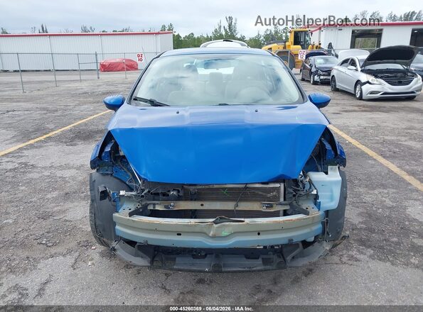 3FADP4BJ0KM128934 2019 FORD FIESTA Синий 