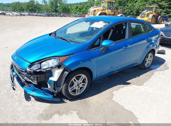 3FADP4BJ1HM109558 2017 FORD FIESTA Blue Front left