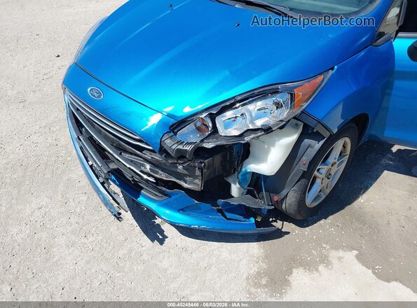 3FADP4BJ1HM109558 2017 FORD FIESTA Blue Front view