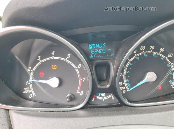 3FADP4BJ1HM154273 2017 FORD FIESTA White Вид щитка приладів