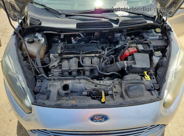3FADP4BJ1HM159537 2017 FORD FIESTA Silver Widok wnętrza z tyłu