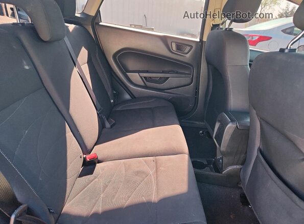 3FADP4BJ1JM111199 2018 FORD FIESTA Gray Rear seats view