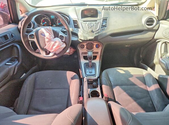 3FADP4BJ1JM111199 2018 FORD FIESTA Gray Dashboard view