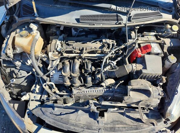 3FADP4BJ1JM111199 2018 FORD FIESTA Gray Rear interior view