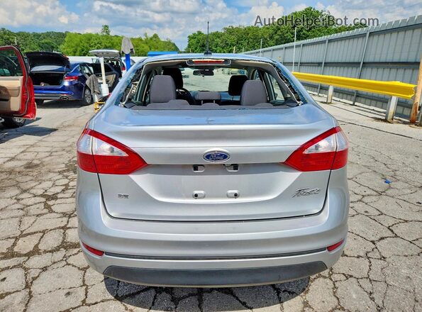 3FADP4BJ1JM124874 2018 FORD FIESTA Silver Հետևի տեսք