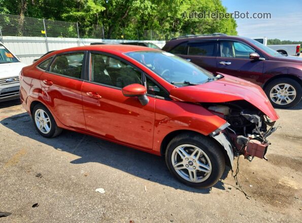 3FADP4BJ1KM129073 2019 FORD FIESTA Оранжевый 