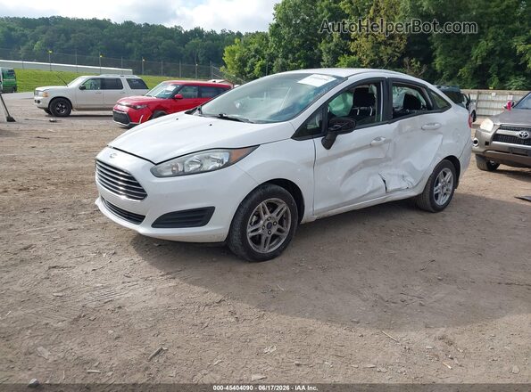 3FADP4BJ1KM145662 2019 FORD FIESTA White Առջևի ձախ երեք քառորդ տեսարան
