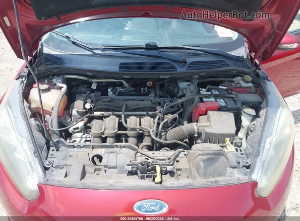 3FADP4BJ2GM142986 2016 FORD FIESTA Красный Вид сзади