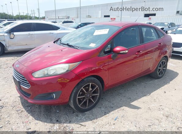 3FADP4BJ2GM142986 2016 FORD FIESTA Красный Передняя левая четверть