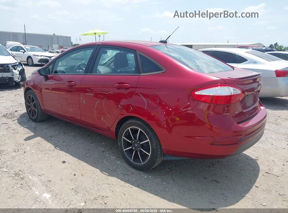 3FADP4BJ2GM142986 2016 FORD FIESTA Красный Задняя левая четверть