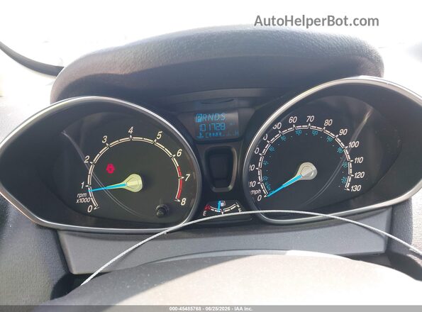 3FADP4BJ2GM142986 2016 FORD FIESTA Красный Вид задних сидений