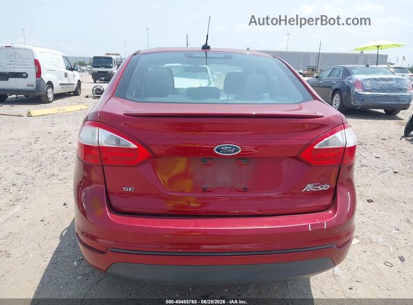 3FADP4BJ2GM142986 2016 FORD FIESTA Красный 