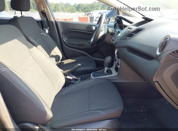 3FADP4BJ2GM164356 2016 FORD FIESTA Black Вид салону спереду