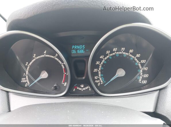 3FADP4BJ2GM183456 2016 FORD FIESTA Silver Widok tylnych siedzeń