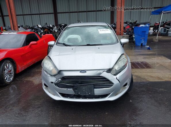 3FADP4BJ2GM183456 2016 FORD FIESTA Silver Widok zestawu wskaźników