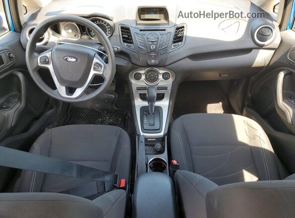 3FADP4BJ2HM117071 2017 FORD FIESTA Blue წინა პანელის ხედი