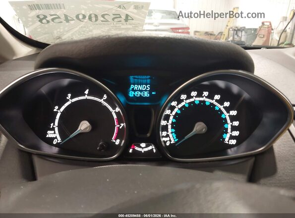 3FADP4BJ2HM135280 2017 FORD FIESTA Red Rear seats view