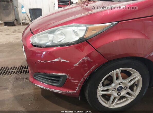 3FADP4BJ2HM135280 2017 FORD FIESTA Red Front view