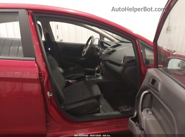 3FADP4BJ2HM135280 2017 FORD FIESTA Red Front interior view