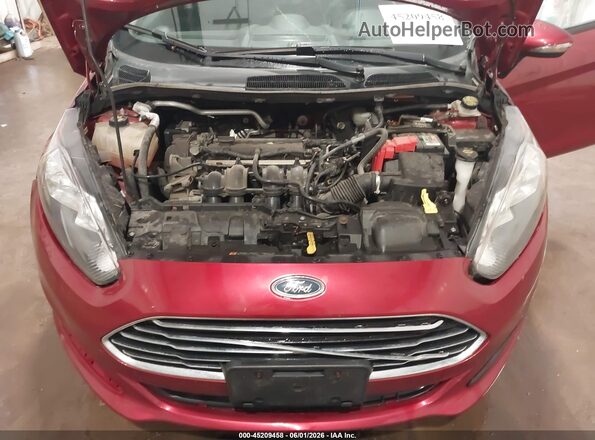 3FADP4BJ2HM135280 2017 FORD FIESTA Red Rear view