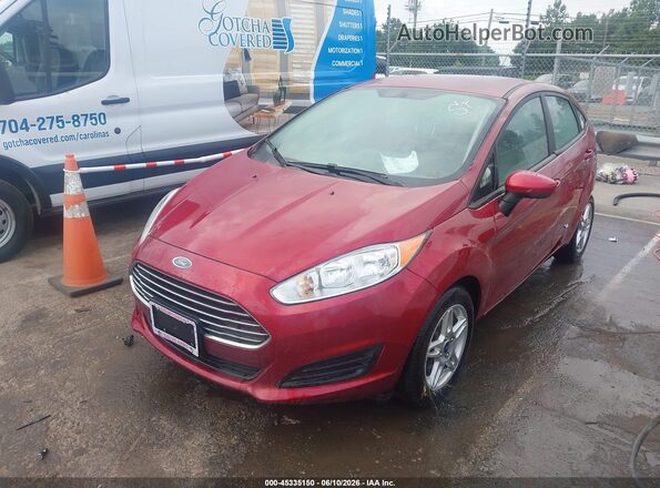 3FADP4BJ2HM161619 2017 FORD FIESTA Бордовый Передняя левая четверть