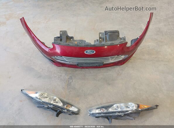 3FADP4BJ2HM164505 2017 FORD FIESTA Red ხელსაწყოთა პანელის ხედი