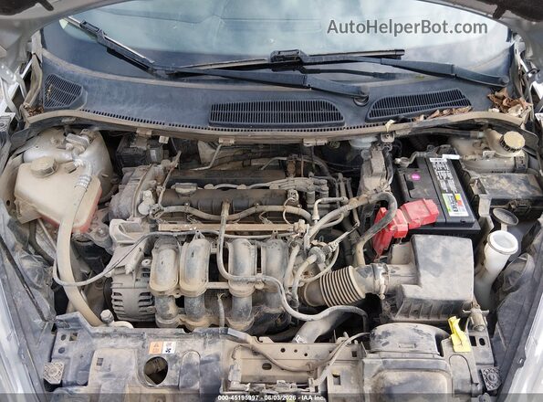 3FADP4BJ2HM169252 2017 FORD FIESTA Silver Widok z tyłu