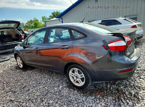 3FADP4BJ2JM126259 2018 FORD FIESTA Gray Trasero izquierdo