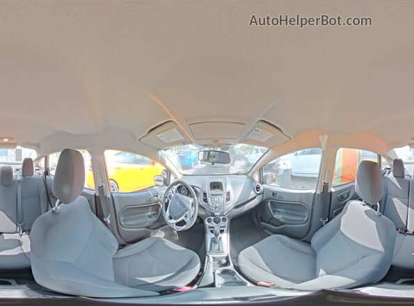 3FADP4BJ2JM126259 2018 FORD FIESTA Gray Vista de la etiqueta del VIN