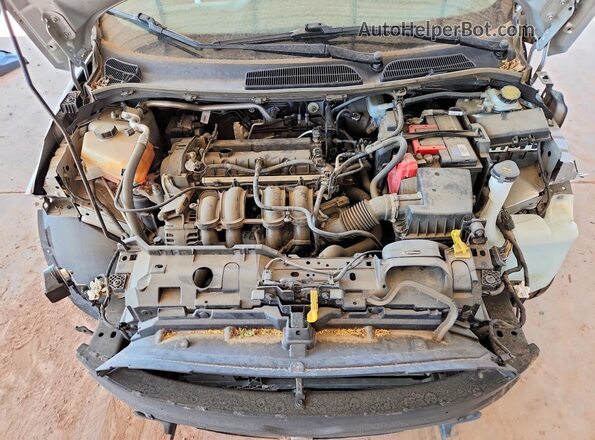 3FADP4BJ2KM106661 2019 FORD FIESTA Silver უკანა სალონის ხედი