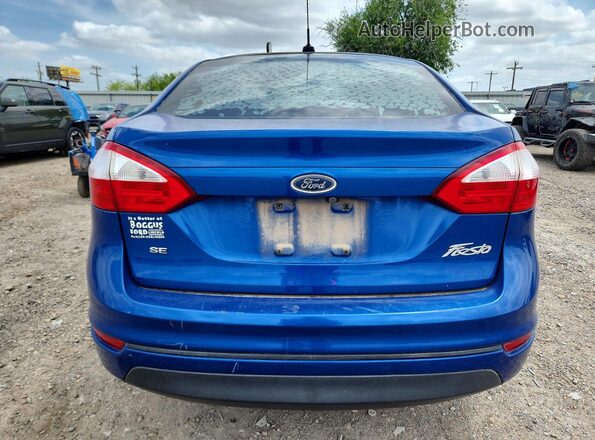 3FADP4BJ2KM119815 2019 FORD FIESTA Blue Widok z tyłu