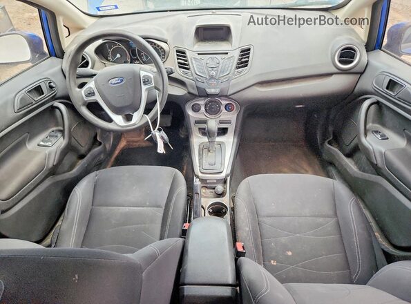 3FADP4BJ2KM119815 2019 FORD FIESTA Blue Widok deski rozdzielczej