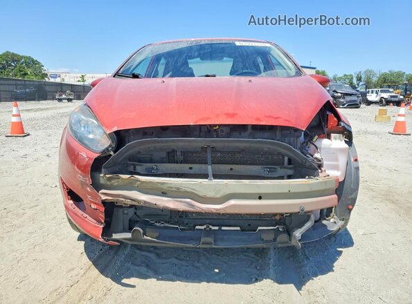 3FADP4BJ2KM145699 2019 FORD FIESTA Red Вид спереду
