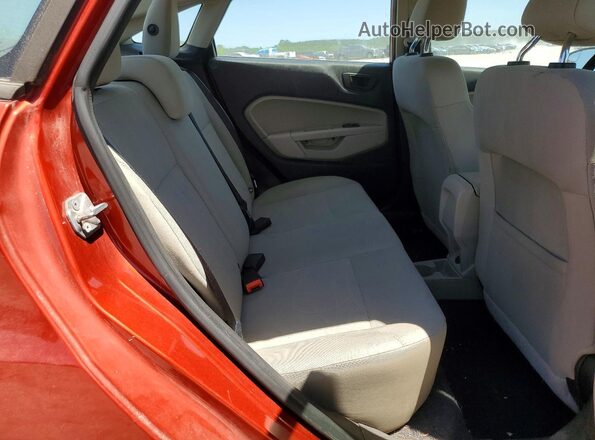 3FADP4BJ2KM145699 2019 FORD FIESTA Red Вид задніх сидінь
