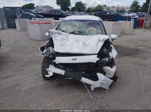 3FADP4BJ2KM161837 2019 FORD FIESTA Белый Вид панели приборов