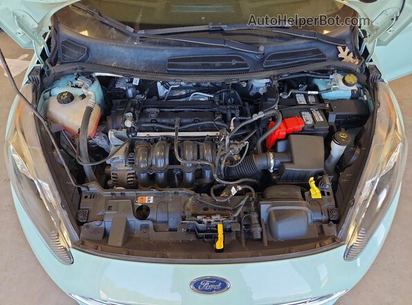 3FADP4BJ3HM163282 2017 FORD FIESTA White Widok wnętrza z tyłu