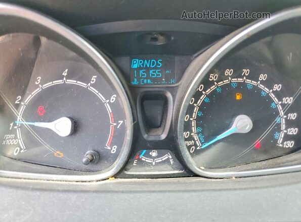 3FADP4BJ3JM117084 2018 FORD FIESTA Silver Սարքավորումների վահանակի տեսք