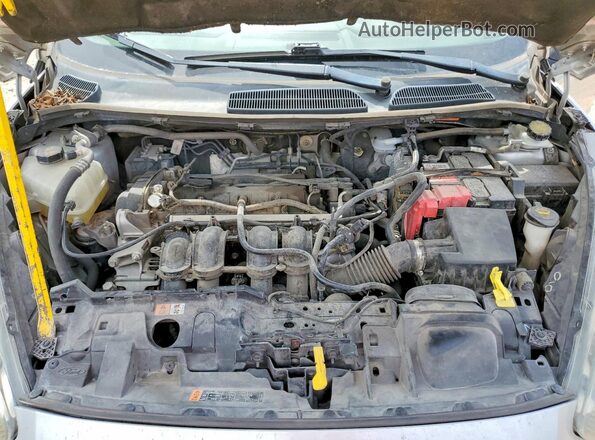 3FADP4BJ3JM117084 2018 FORD FIESTA Silver Սալոնի հետևի տեսք