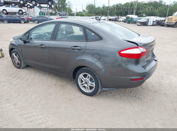 3FADP4BJ3JM126089 2018 FORD FIESTA Серый Задняя левая четверть