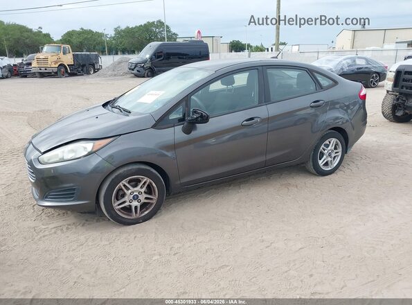 3FADP4BJ3JM126089 2018 FORD FIESTA Серый Передняя левая четверть