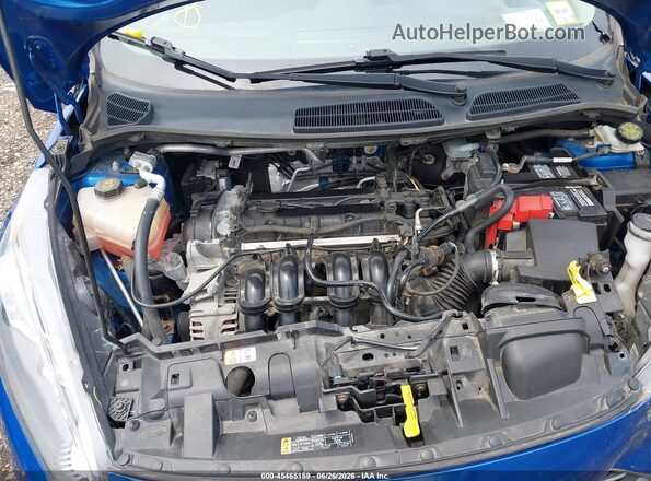 3FADP4BJ3JM139800 2018 FORD FIESTA Blue Հետևի տեսք